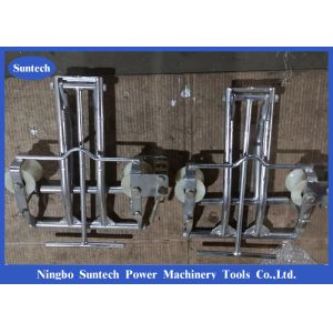 1kN Aluminum Sheave Inspection Trolley For Transmission Line Maintenance