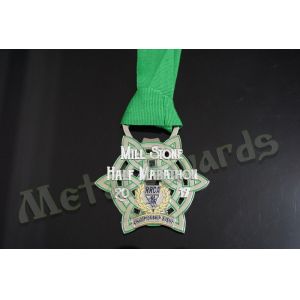 Die Casting Starr Bottle Opener Medals , Bottle Lid Opener 3mm Thickness