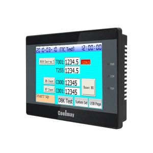 8 Channels Integrated HMI PLC High Speed Pulse Type C 4AI NPN Passive