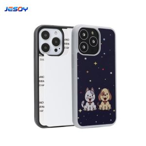Aluminum Sublimation Mobile Phone Case Customized TPU Shockproof Case For IPhone