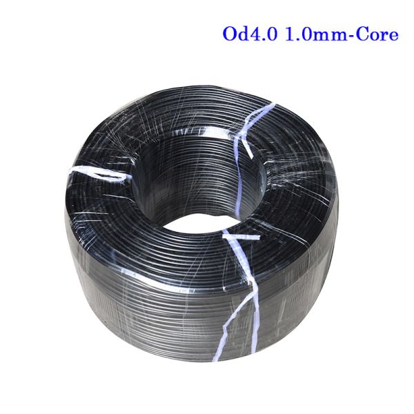 FTTH Fiber Drop Cable Lame Retardant Polyolefin Insulated ASU OD4.0 1.0SDI High