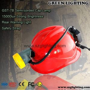 GST -7B 8000 Lux 350mA Coal Mining Lights , digital Mining Cap Lights anti