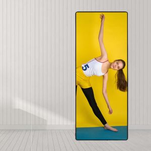 Fitness LCD Mirror Advertising Display 350cd/m2 High Brightness
