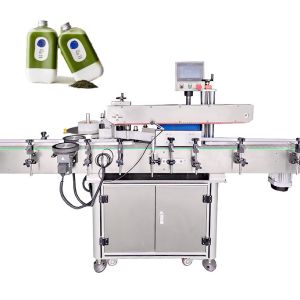 Cheap Flat Square Plastic Bottle Single Sticker One Side Label Applicator Machine Full Automatic for sale