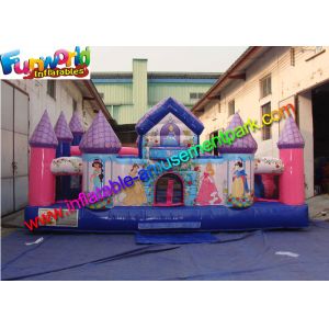 Amazing Fun Inflatable Amusement Park Princess Palace , Jumping Bouncer
