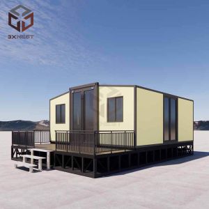 Easy And Fast Installation 20FT Premade Houses with Steel Structure and PVC