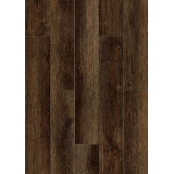 Charcoal Brown SPC Flooring 4mm Jump Oak Grain Stone Vinyl Rigid GKBM Greenpy GL-W7226-1
