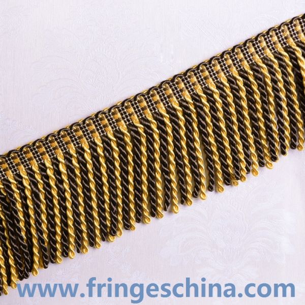 Fashion wholesale rayon custom OEM bullion fringe for sofa pillow cushion decoration