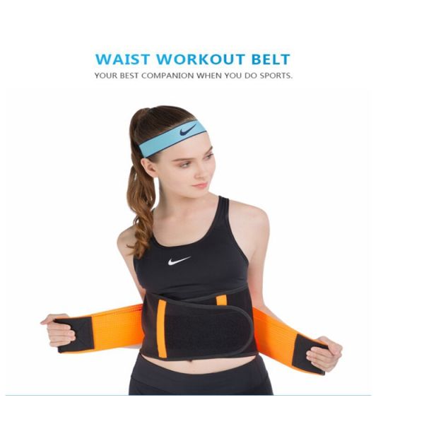Weight Loss Waist Support Belt Full Elastic Relieve Lumbar Pain / Fatigue