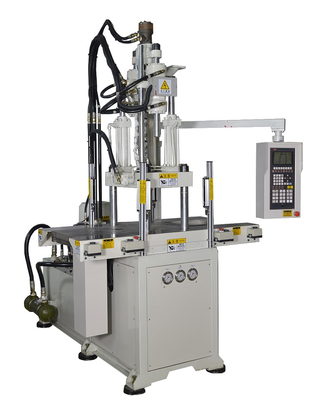 Plastic Cable Tie Vertical Injection Molding Machine With Double Slide Skateboard