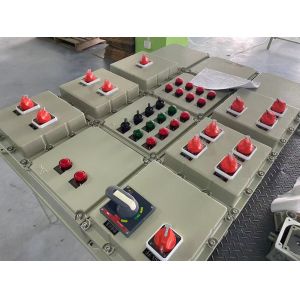 Cheap Customized Cable Entry Explosion Proof Panel Enclosure in 10mm With EX Certification for Safe Control Panel for sale