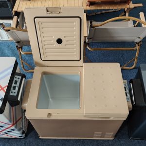 12/24v Car Freezer Fridge Camping Mini Portable Refrigerator With Compressor