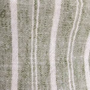 Polyester Plain Weaving Stripe Pattern Hand Feel Imitate Linen