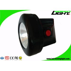 Anti Explosive Cordless Cap Lamp , GL2.5-A Led Mining Cap Lamp IP67 Long Life
