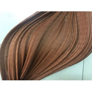 Brown Polyester Tire Cord Fabric Heat Resistant For Rubber Hose Making