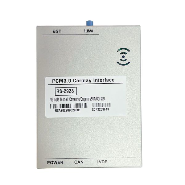 Porshce PCM 3.0 System Mirror Link Bluetooth Wired Wireless Apple Carplay