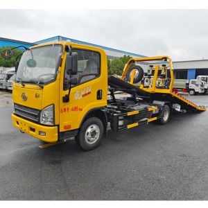 FAW New Brand 4x2 5 Tons Tow Truck Wrecker Truck With 6M Flat Bed