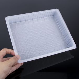 PP Thermoform Plastic Trays Rectangle For Supermarket