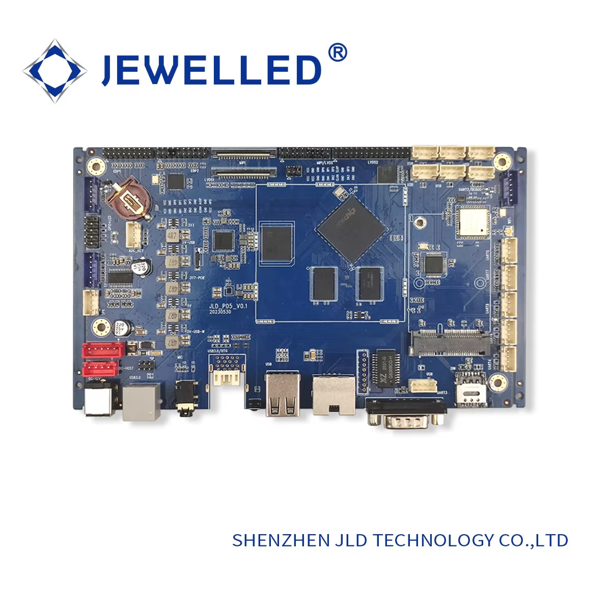 Smart POS Main Board PCBA Support LVDS EDP MIPI Format Video Output JLD-P05