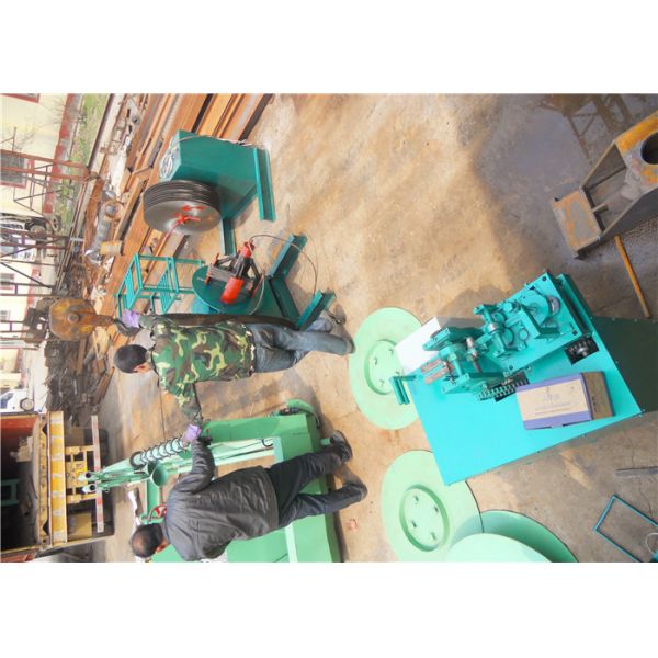 Quality Single Tape Razor Blade Wire Making Machine , Fully Automatic Barbed Wire Machine wholesale