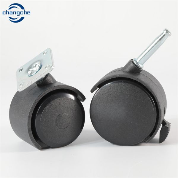 Quality PVC Roller Wheel Casters Creeper Replacement Wheels With Stem 40MM wholesale