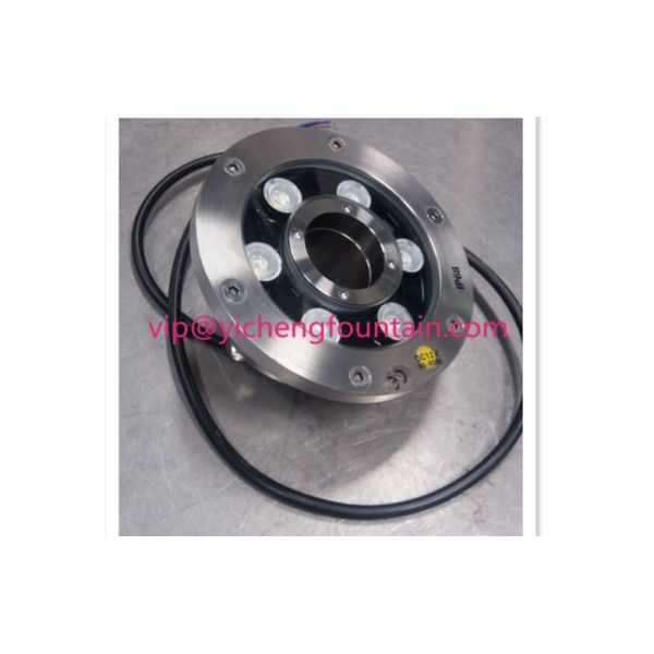 Quality 145mm Diameter AISI 304 Underwater Fountain Lights LED DMX512 Control / PLC Control wholesale