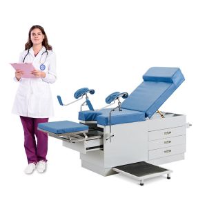 2 Function Medical Obstetric Exam Couch Manual Hospital Delivery Operation