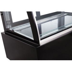 Portable 270L Refrigerated Cake Display Cabinets Deluxe Appearance With Marble