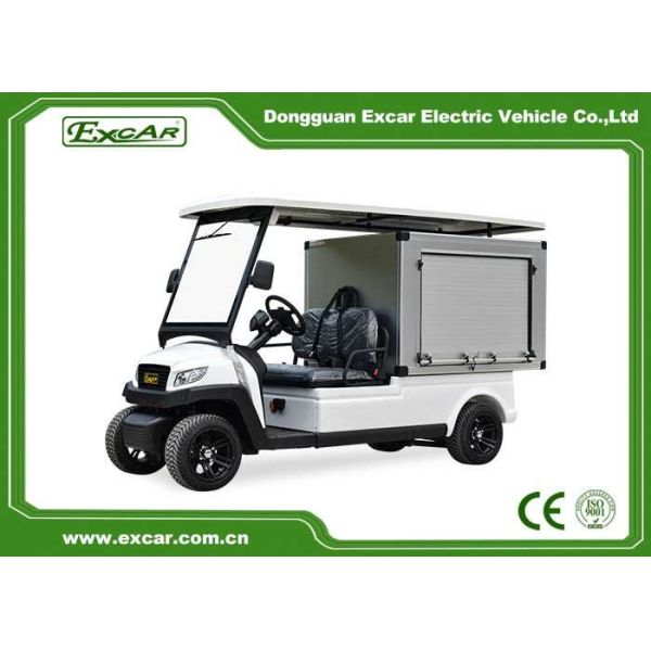 Quality 2 Seaters Electric Utility Carts With Three Layers Cargo Box wholesale