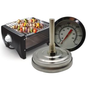 Analogue Instant Read Kamado Bbq Grill Thermometer Grilling Ambient Temperature