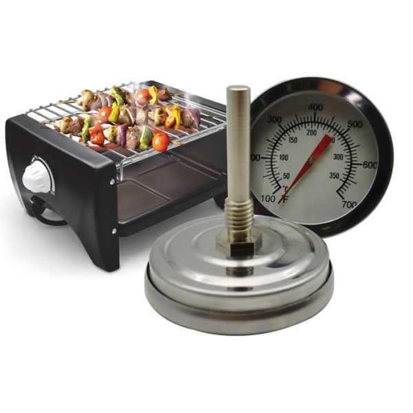 Analogue Instant Read Kamado Bbq Grill Thermometer Grilling Ambient Temperature