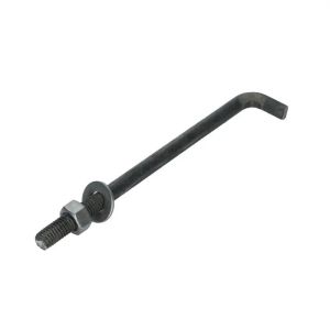 Cheap L Type Foundation Anchor Bolt With Nut And Washer M12 DIN529 Right-Angle Anchor Hook Bolt for sale