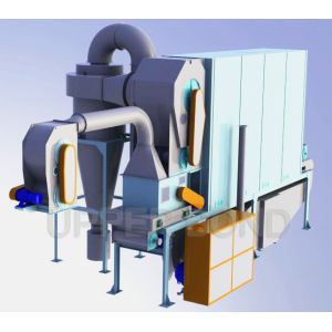 200 - 400 Kg/h Hot air Fluidized Cut drier Specification Tobacco Processing