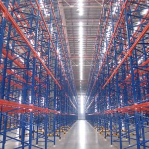 Powder Coated Warehouse Racking Systems with Adjustable Heights