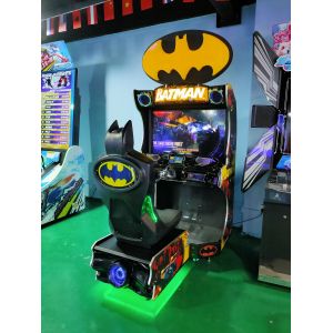 Amusement Park Coin Operated Bat man Video Car Racing Game Machine