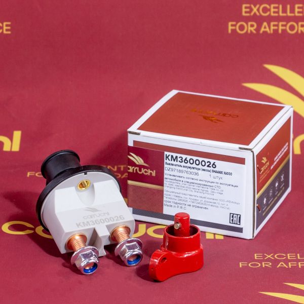 DZ97189763036 KM3600026 CARRUCHI Brand Shacman X3000 X6000 Truck Battery Main Switch