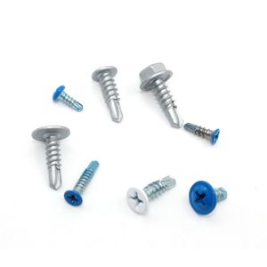 Custom Tapping Screw Type Zinc Plated Wafer Head Self Drilling Screw Hk Post Shipping