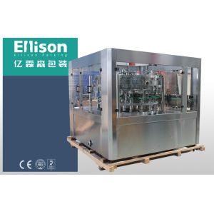 HDPE Bottle Yogurt Sauce Filling And Hot Foil Sealing Machine Electric Driven