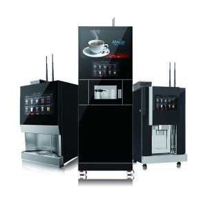 Self Service Bean To Cup Cappuccino Vending Machine For Subway Station