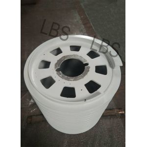 Durable Wire Rope Winch Drum LBS Grooved Machining For Storage Ropes