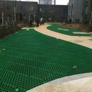 Black Green HDPE Plastic Grass Paver Grid for Parking Lot Planting Durable and
