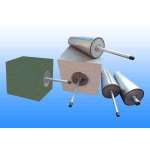 High Blowing Rate Ladle Gas Permeable Brick , Corundum Brick Safe Reliable