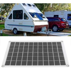 Lightweight Portable Solar Panel Monocrystalline Cell 100W 12/24V USB Output