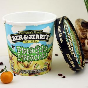 475ml Ice Cream Paper Cup With Lid