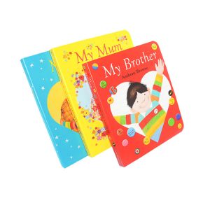 CMYK Photo Board Book Printing , Thick Hardback Book Printing And Binding