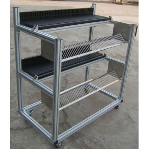 Lightweight / Durable FUJI NXT Feeder Trolley , Juki Feeder Trolley Storage Cart