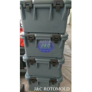 Insulated Rotational Molded Cooler Boxes For Keep Food Fresh Long Time OEM / ODM
