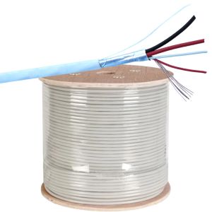 Shield Al/Foil 4 6 8 Cores 24AWG Fire Resistant LSF Insulation Security Cable