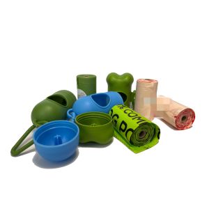 Multi Purpose Pet Snack Pack Plastic Garbage Bag Camouflage Dog Training For