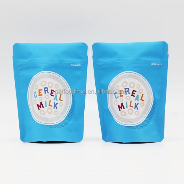 Custom Logo Biodegradable Stand Up Pouches 0.5lb zippered Gravnre Printing